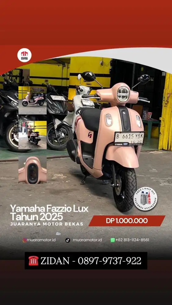 YAMAHA FAZZIO LUX 2025 !!!