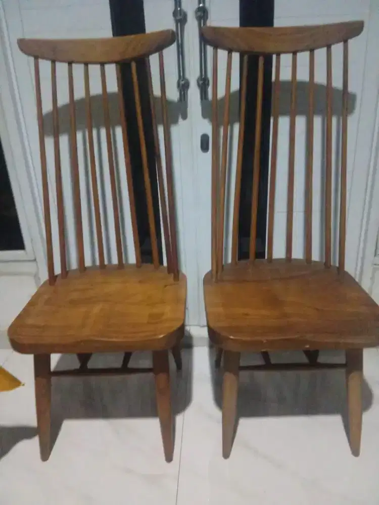 Bangku Clasik jati tinggi 120 lebar 50 cm