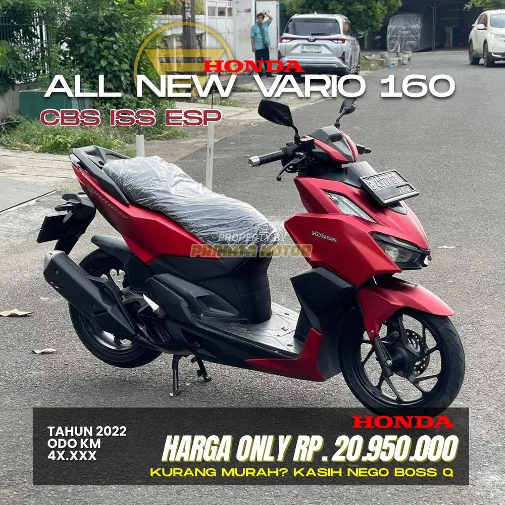 DP MULAI 1.9 JUTA !!! VARIO 160 CBS 2022