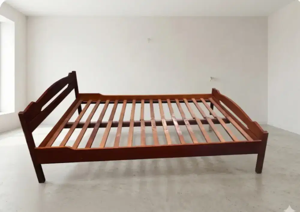 Tempat Tidur Dipan Jati 200x16