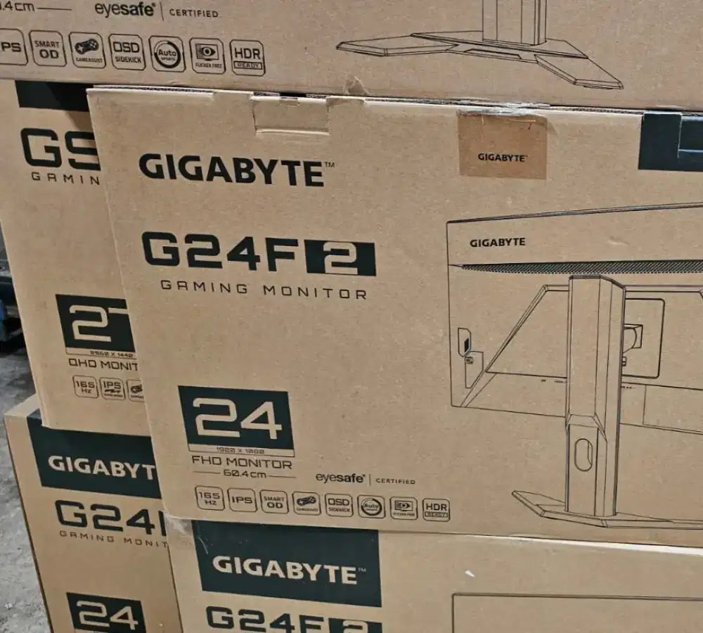 Monitor led 24 inch bekas seperi baru
