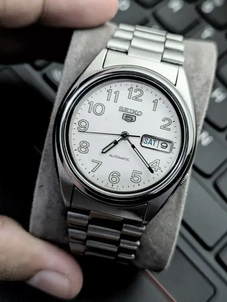 Jam Seiko 5 Military automatic original