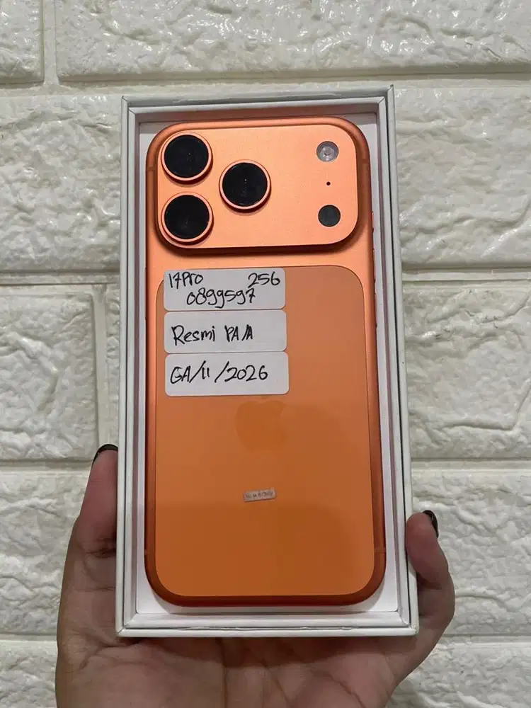 IPHONE 17 PRO SECOND RESMI