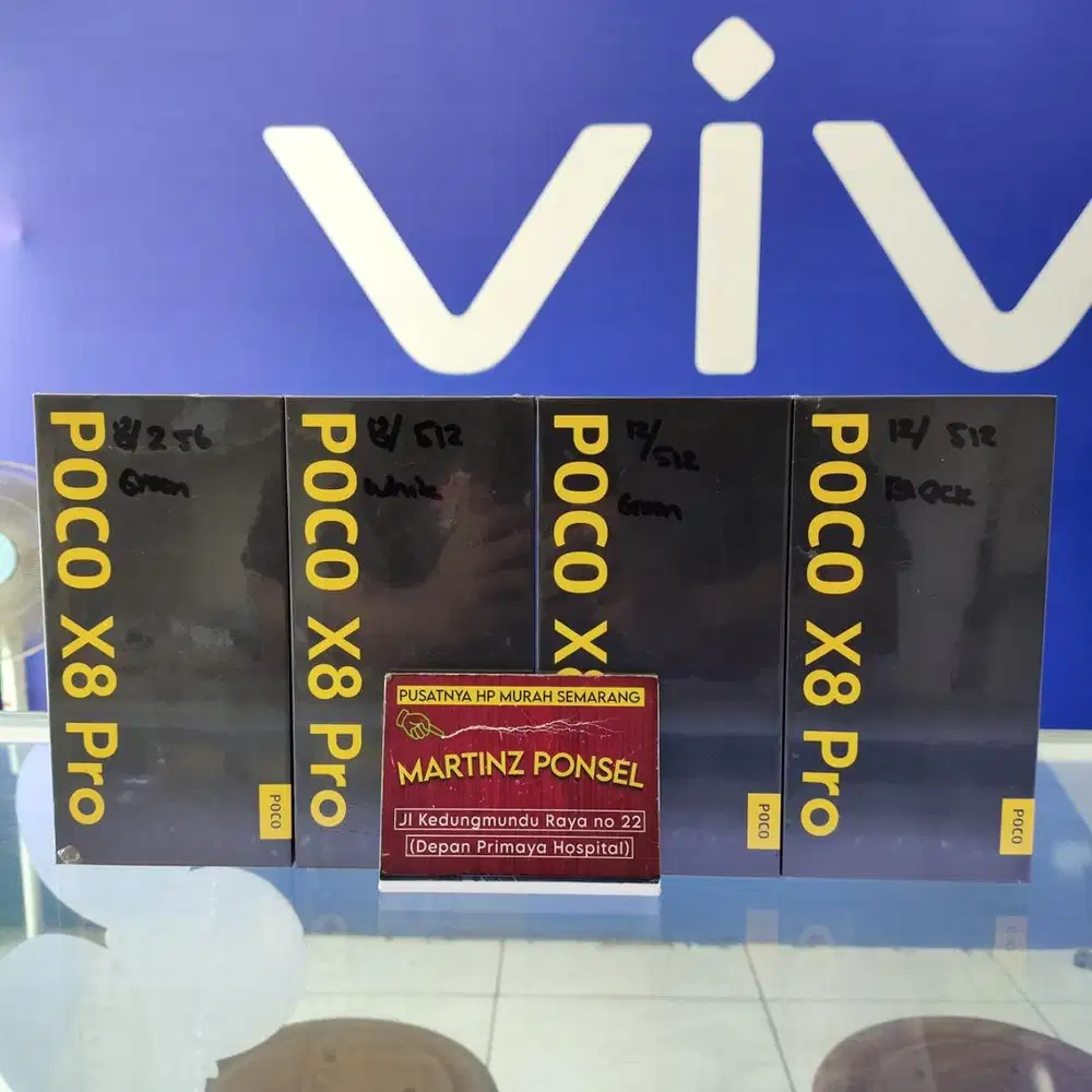 POCO X8PRO 5G 8/256 , 8/512 , 12/512 GB NEW GARANSI  RESMI