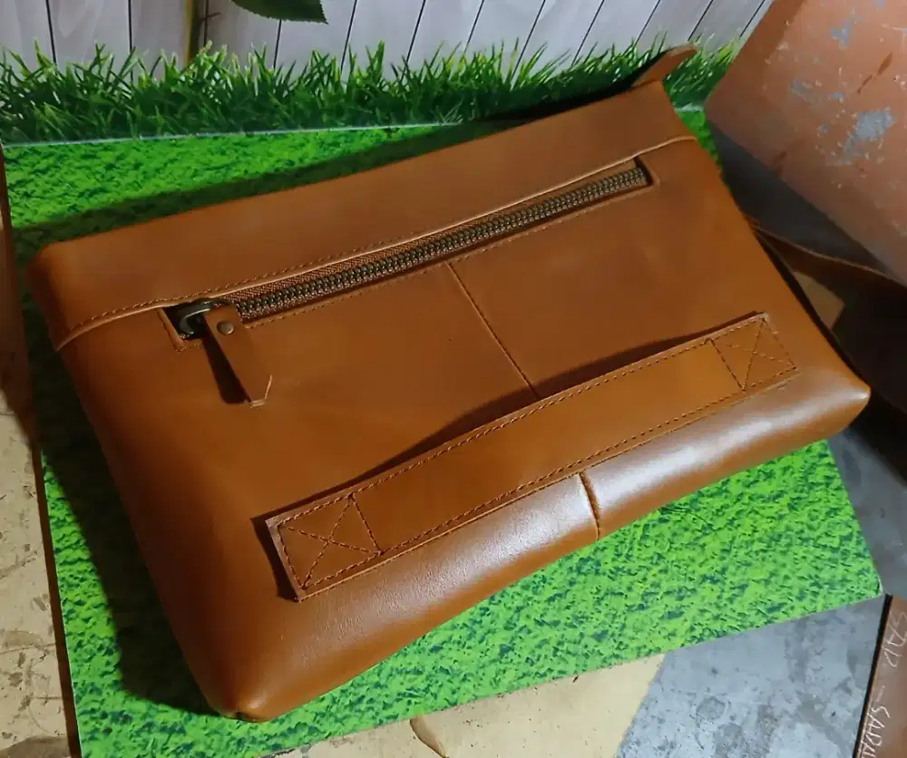 Pouch Kulit sapi asli