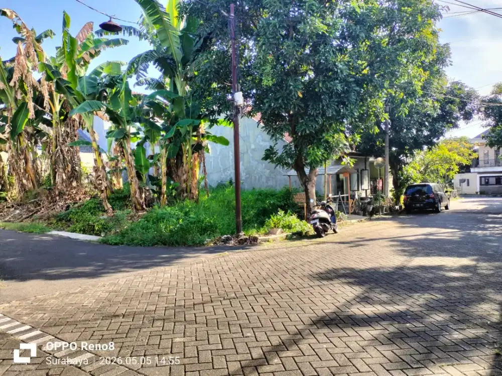 TANAH HOOK SIAP BANGUN LIDAH KULON SURABAYA BARAT DALAM PERUMAHAN. DEKAT WIYUNG, CITRALAND, GUNUNGSARI, Dsb