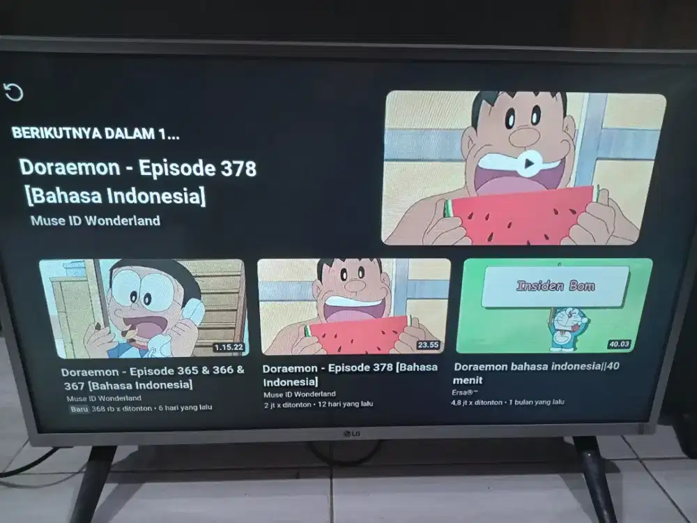 Tv smart digital LG 32 in siap pakai