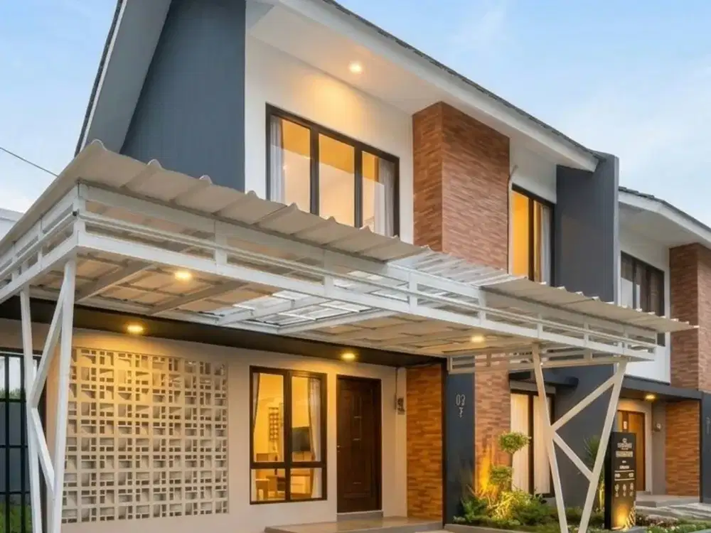 Rumah 2 Lantai Tipe Camelia Green Park Residence Tigaraksa Tangerang