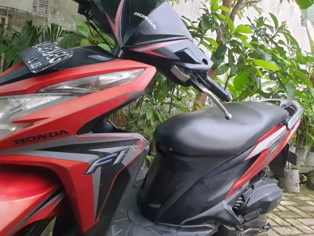 HondaVario125FI KZR 2013Merah SgtTerawat, Mesin/Cvt HalusSepertBaru