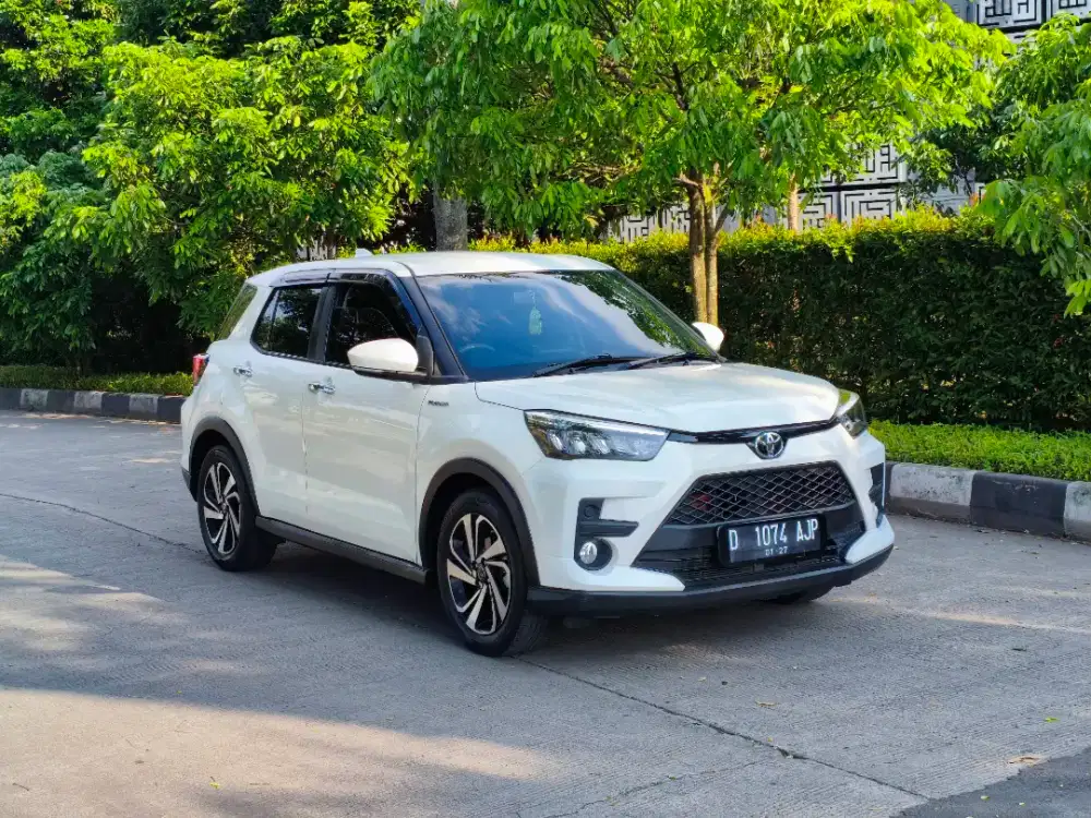 Dp 7jt - Toyota Raize G 1.0 Turbo Matic 2021 Warna Putih