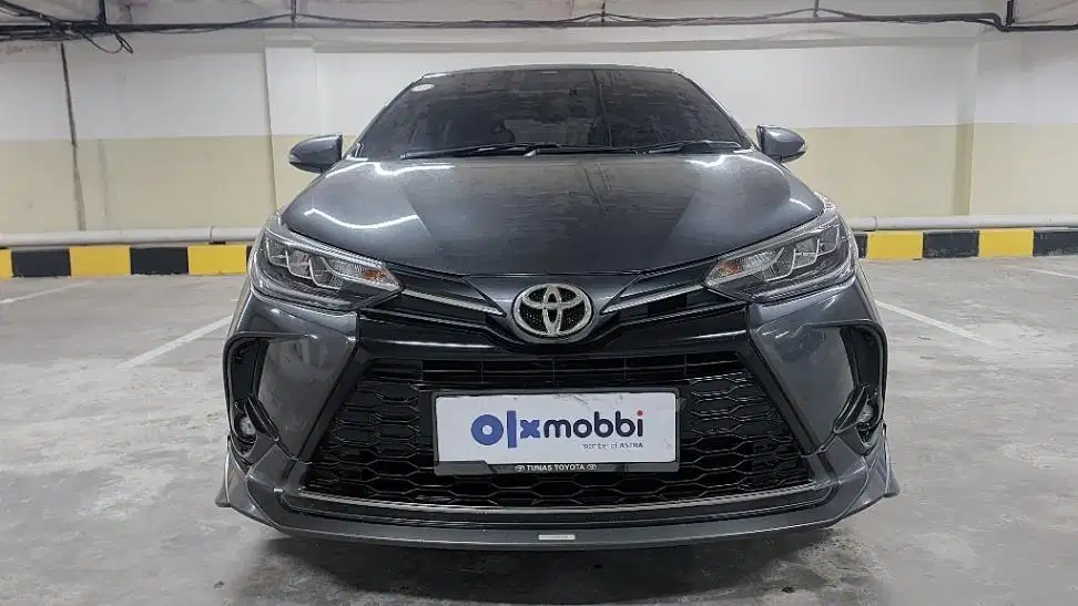 DP MURAH Toyota Yaris 1.5 S GR Sport Bensin-AT 2021 Abu CAJND
