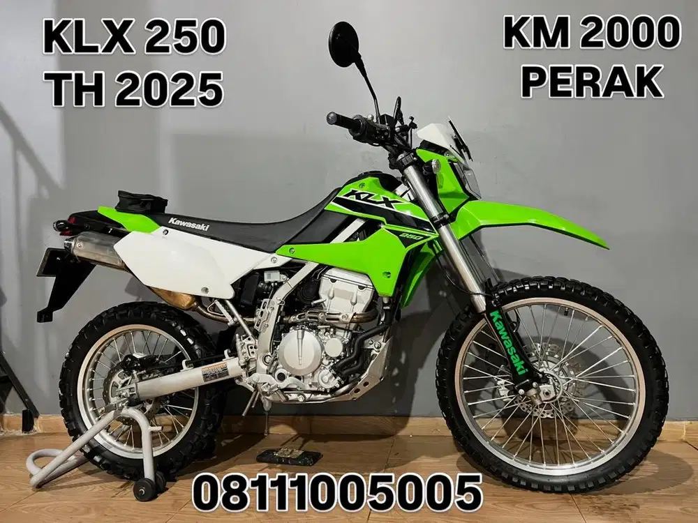 KM 2000 KAWASAKI KLX 250 TH 2025 LIKE NEW DTRACKER 250