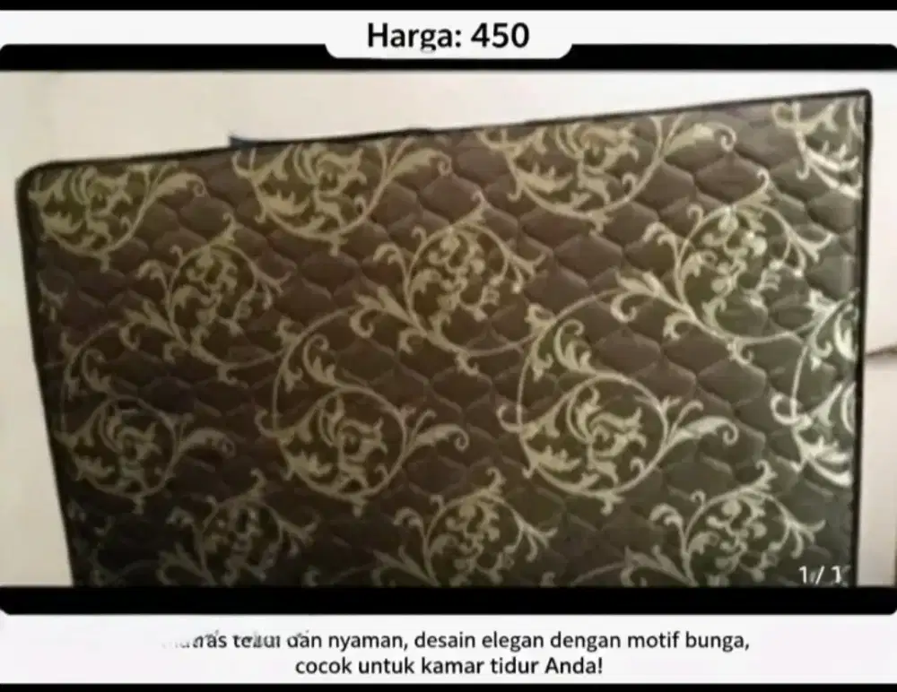Kasur muat 2 orang