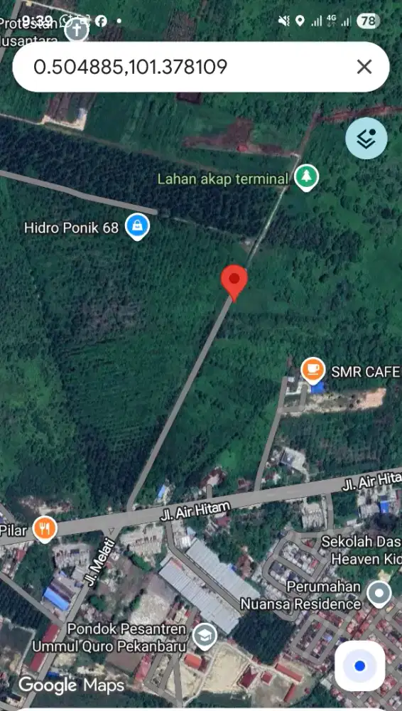Dijual cepat tanah dan rumah