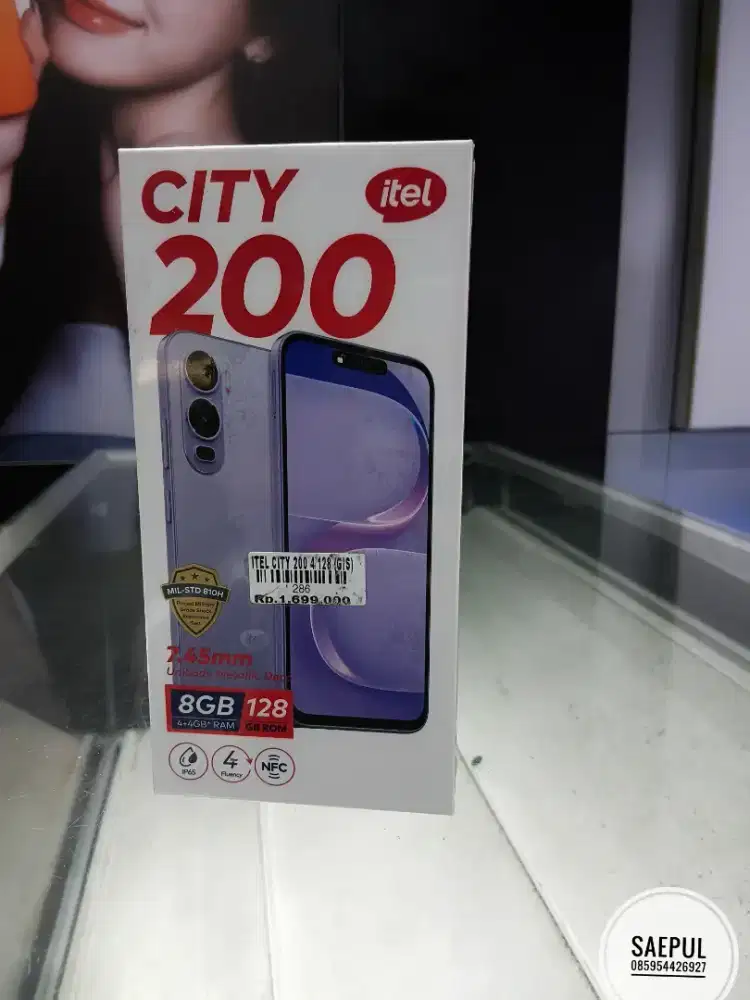 Baru itel city 200 4/128 GB