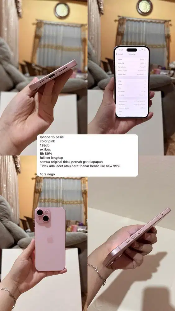 For sale Iphone 15 128gb ibox