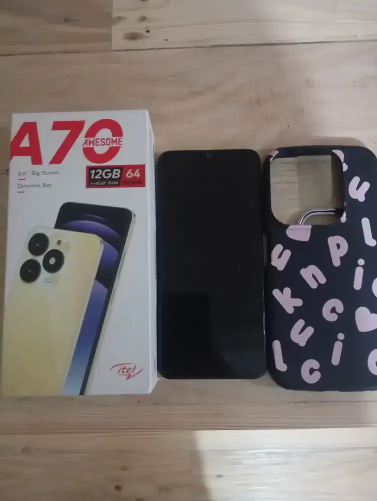 Itel A70 ram 12/64