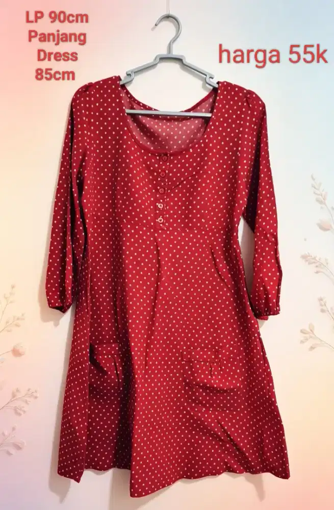 dress polkadot mini