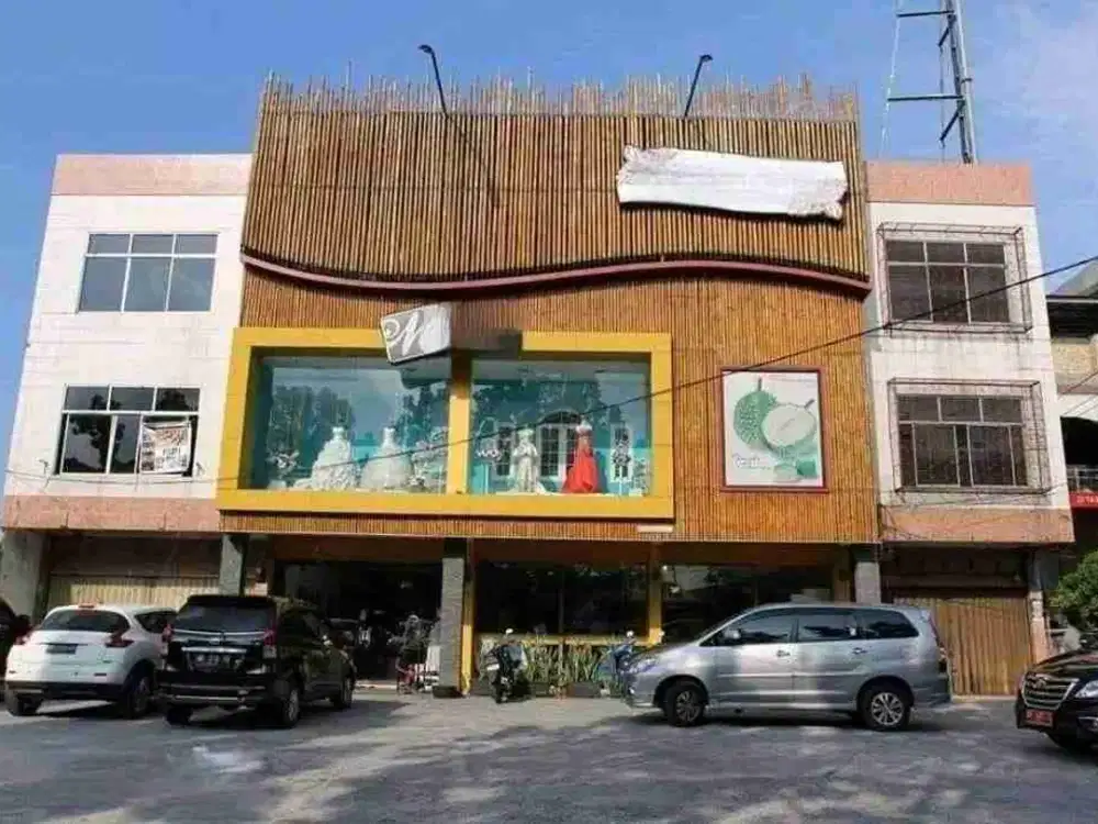 RUKO PREMIUM 5 PINTU DI JL. SUDIRMAN PEKANBARU, LOKASI BISNIS STRATEGIS