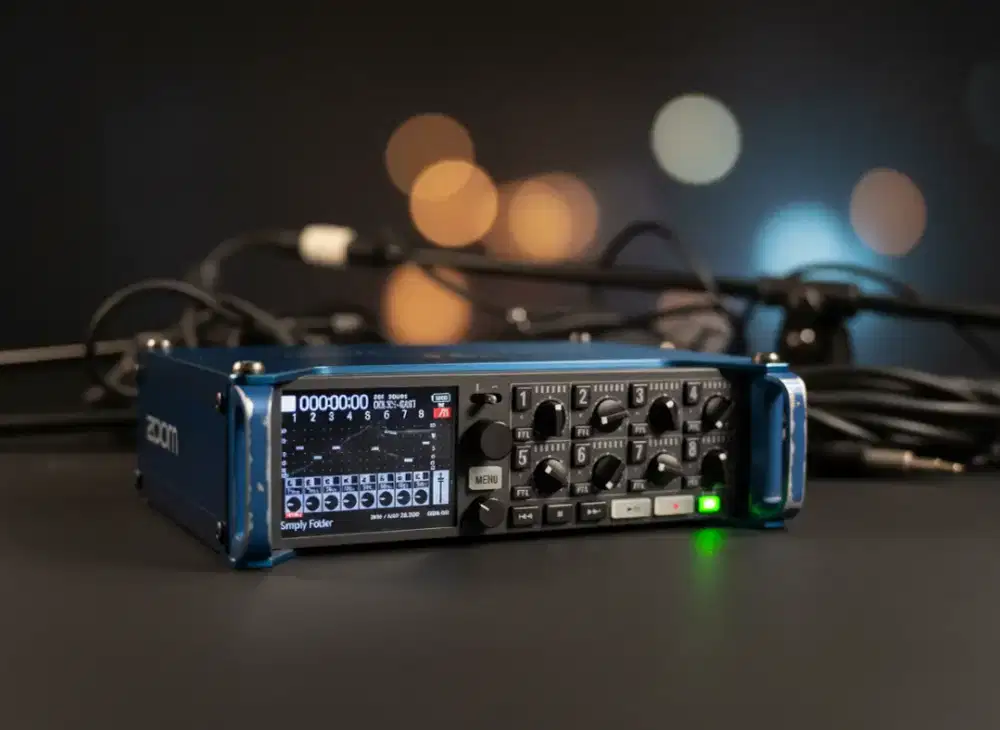 Zoom F8n Field-recorder - 8-Track recorder (super murah)