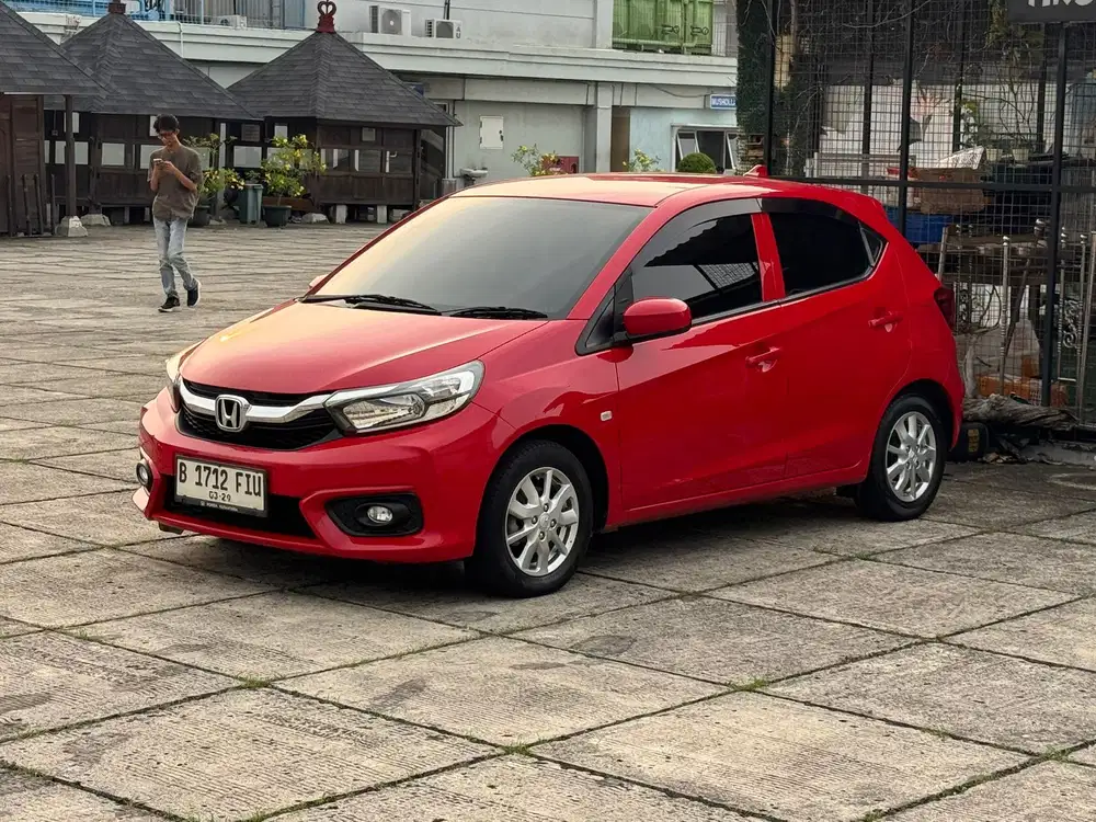PALING MURAH !! dp 10jt BRIO E CVT 2019 KM 61rb SIAPA CEPAT !!