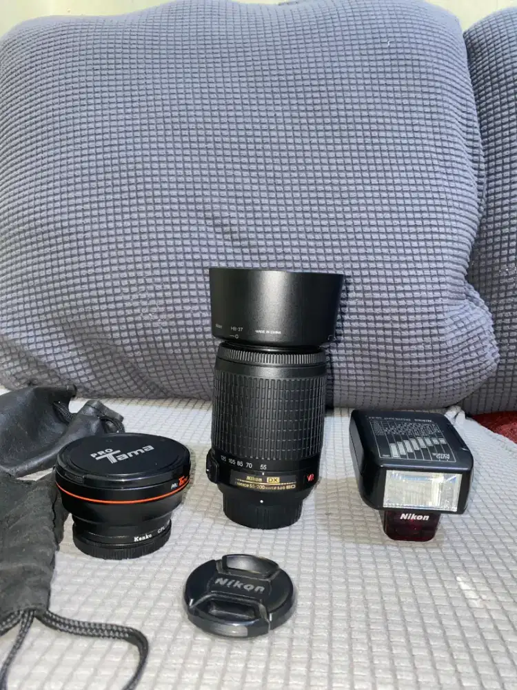 Lensa Tele Nikon, lensa nikon vr55-200, lensa nikon