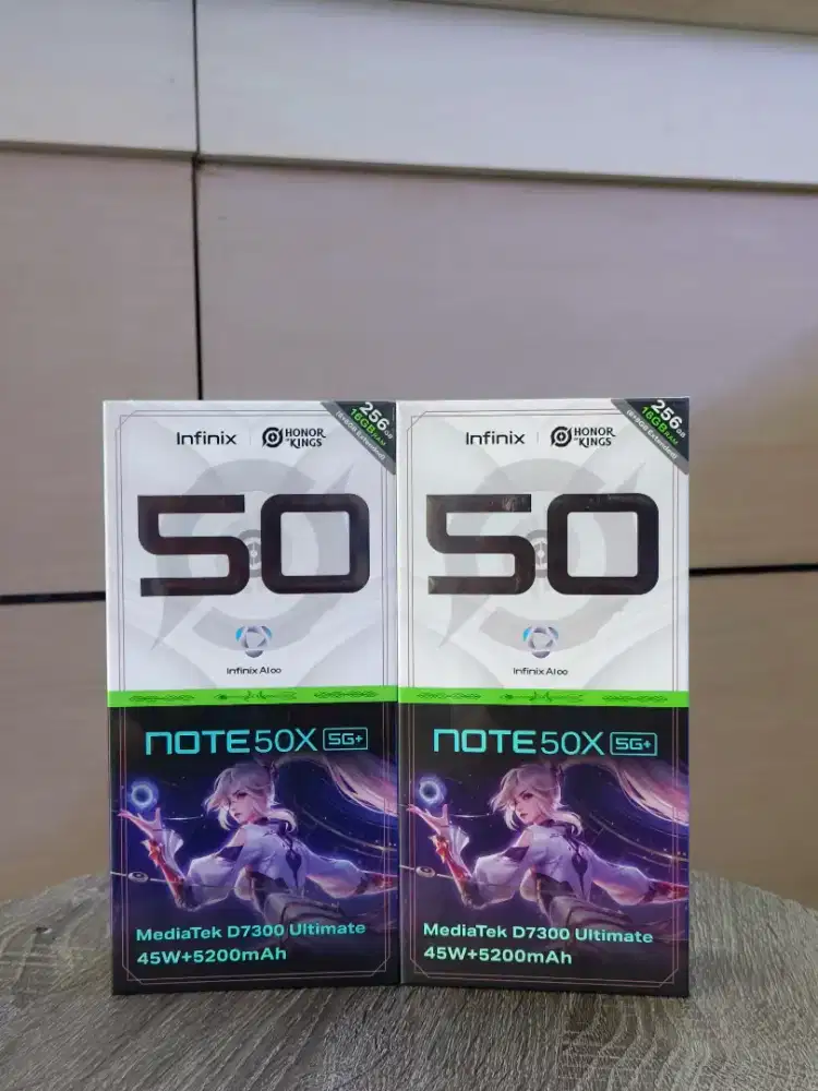 Infinix note 50x 5G (8/256) new spesial promo