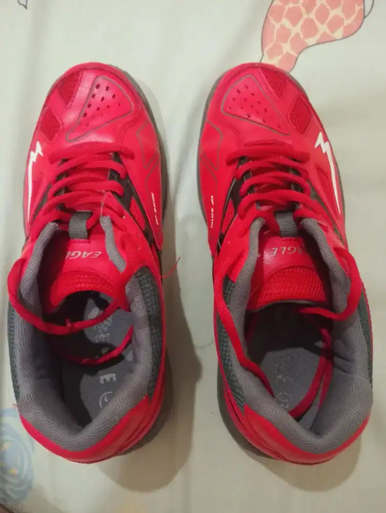 Sepatu Bafminton Eagle Claw Ori size 37