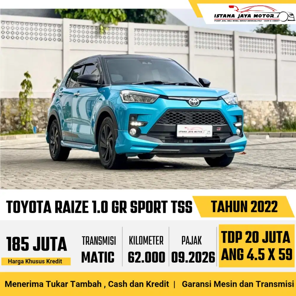 TOYOTA RAIZE 1.0 GR SPORT TSS 2022