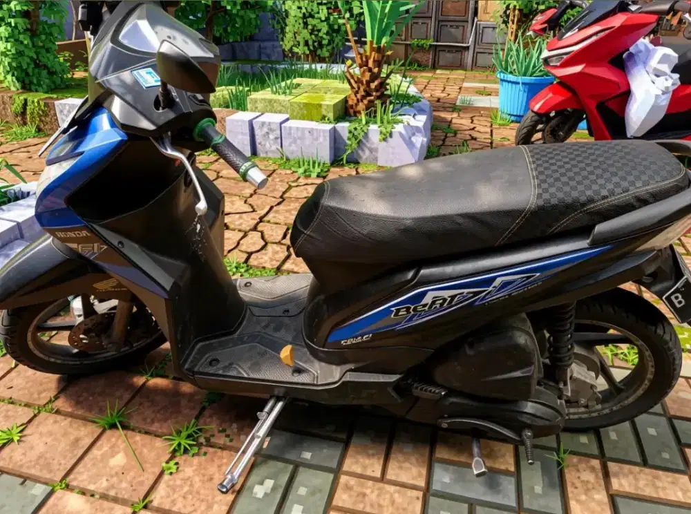 Beat FI 2013 Hitam Biru