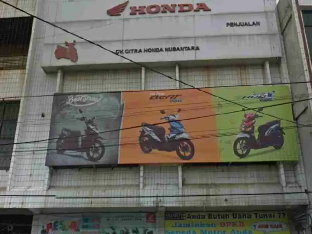 RUKO LUAS 1.121M² DI PUSAT KOTA, AKSES KE MAL & PASAR