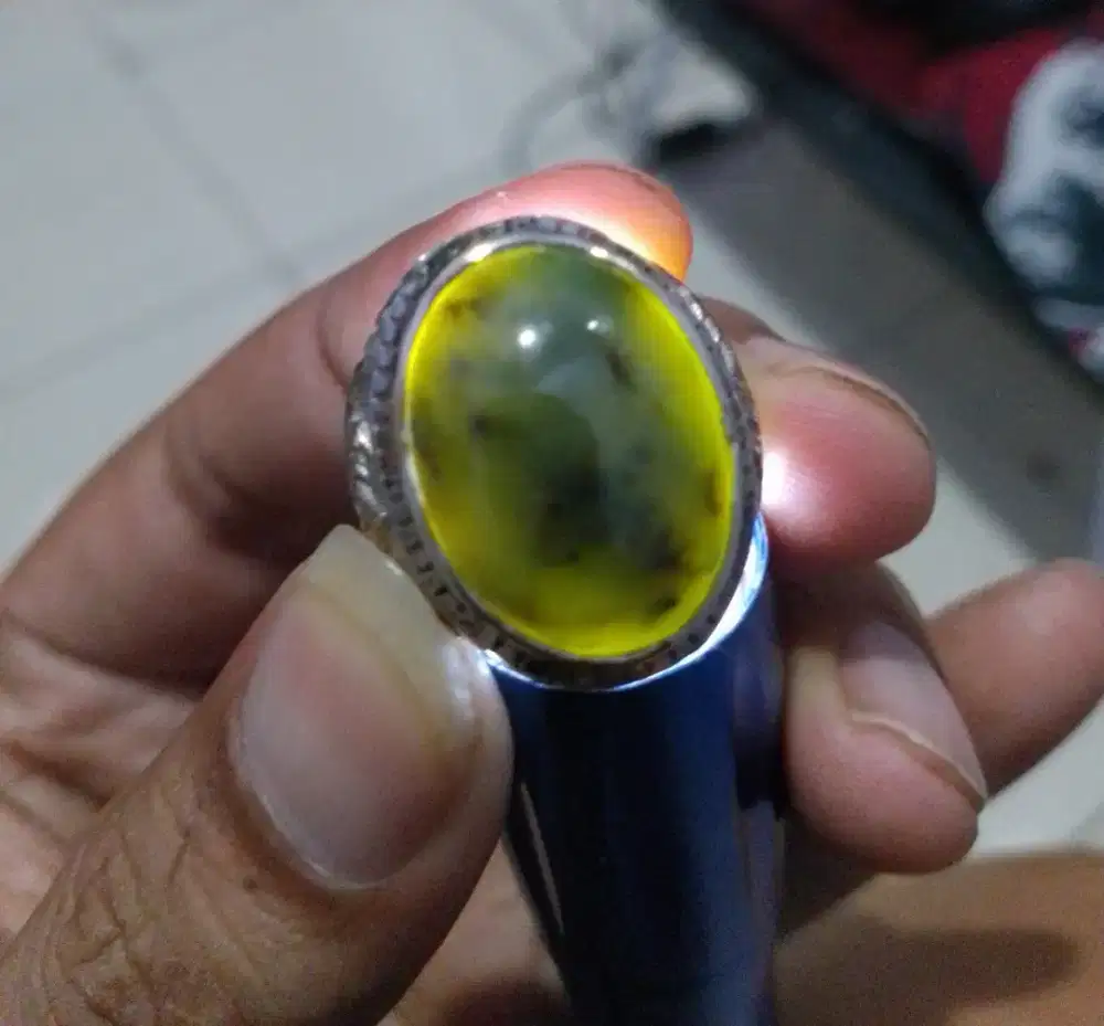 Batu akik giok lumut aceh