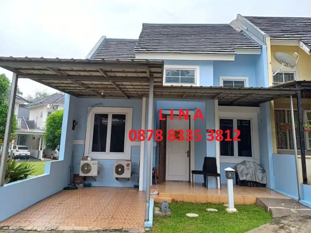 DI JUAL RUMAH FULL FURNISH - SIAP HUNI - DI KOTA WISATA CIBUBUR