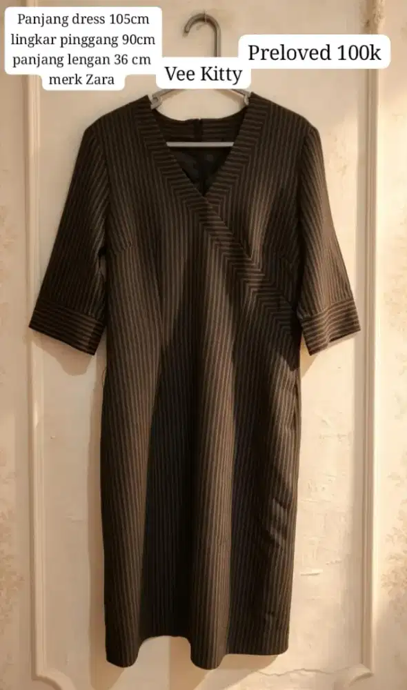 Dress Zara dress wanita
