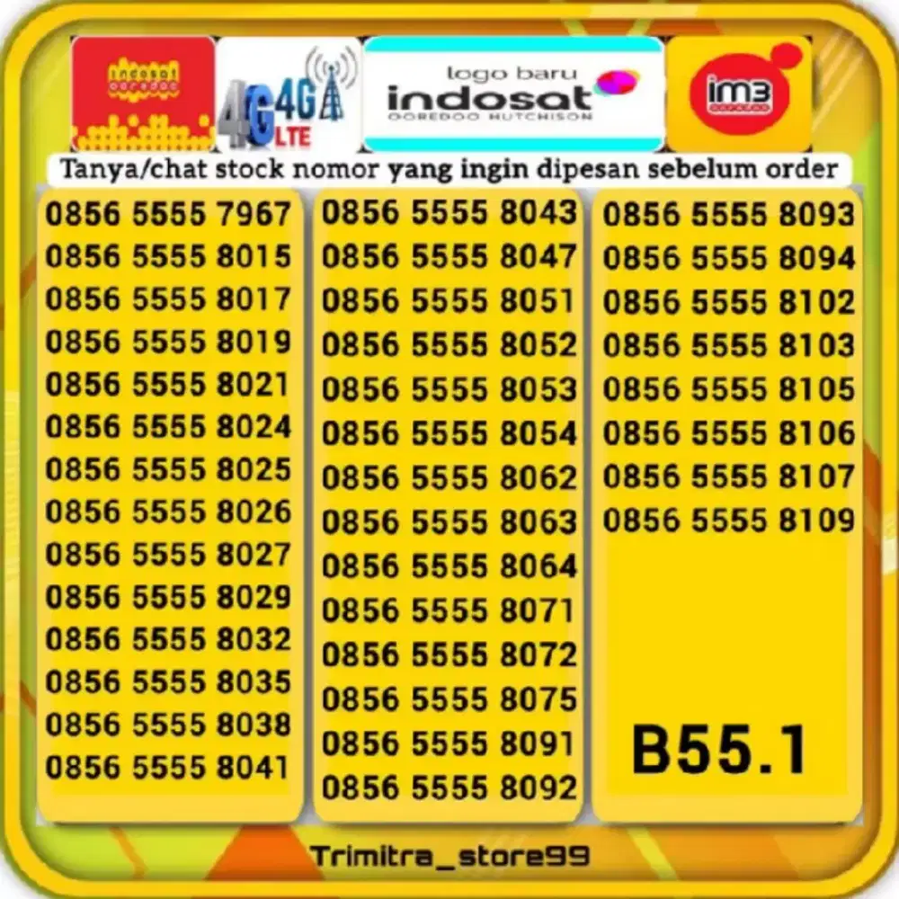 Cek #Nomor #cantik #indosat New