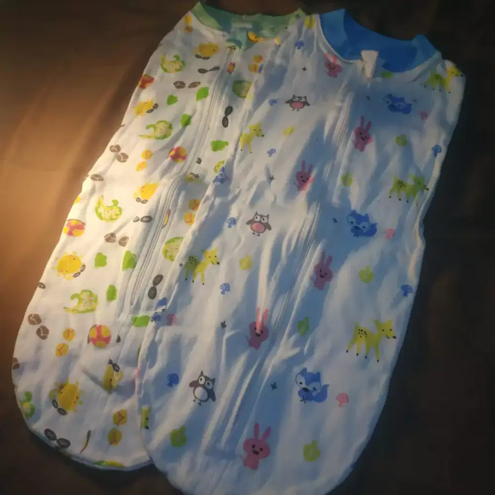Baby swaddle | Bedong instan resleting