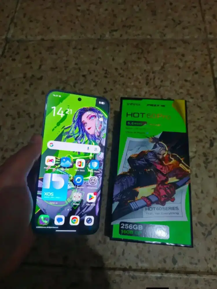 Infinix Hot 60 Pro 8+8/256gb Sleek Black like new