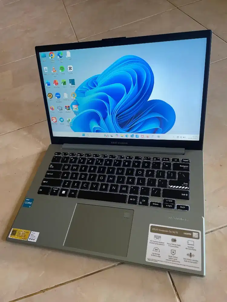 Laptop Asus E1404GA Core i3-N305 Gen 13 Ram 8/512GB seperti baru