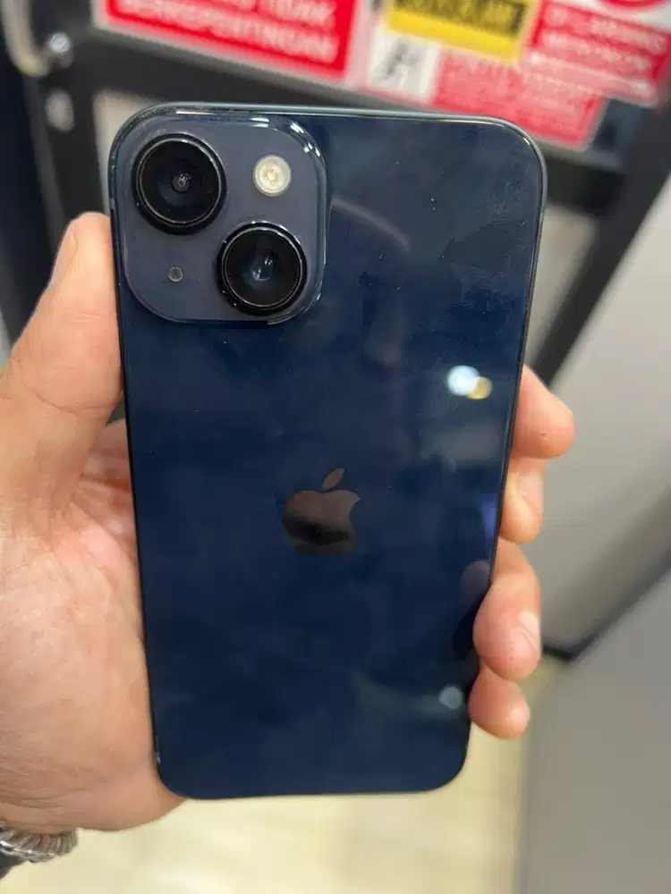 Iphone 14 256 ibox bh 76 full ori Minus body bengkok dikit