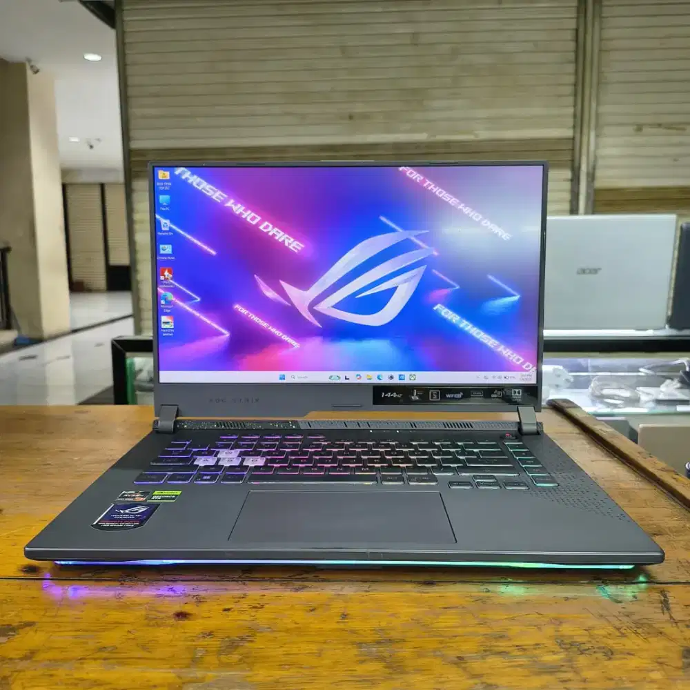 Asus ROG Strix G513RC Ryzen 7-6800HS RTX 3050 Ram 16GB SSD 512GB 15FHD