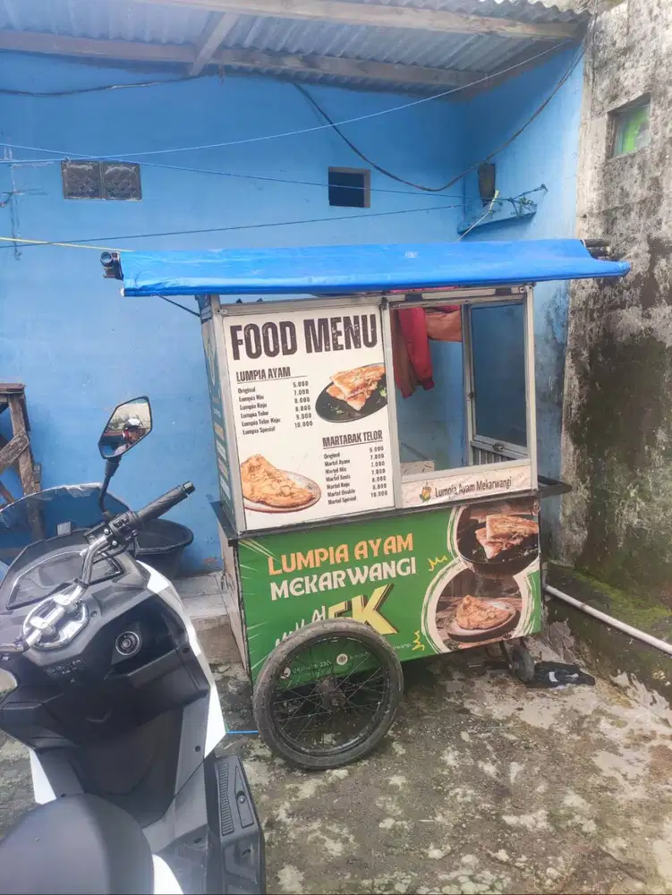 Dijual aja Roda/Gerobak untuk jualan. Nego manusiawi