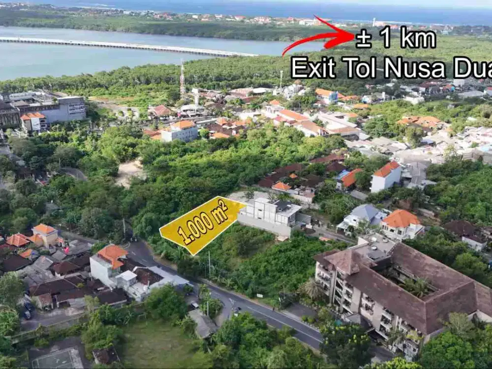 Tanah View Tol Laut Taman Mumbul Nusa Dua Bali