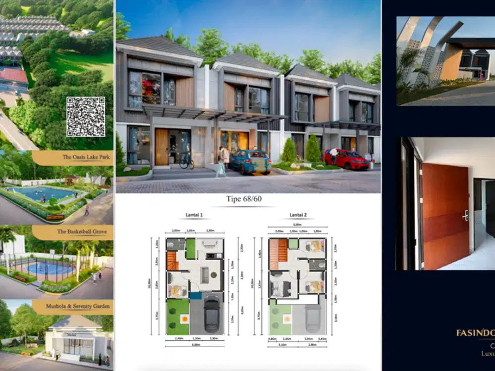 Bale Tentrem Cikarang Bekasi (Resort Living) Fasindo Property - DP 106 Jt