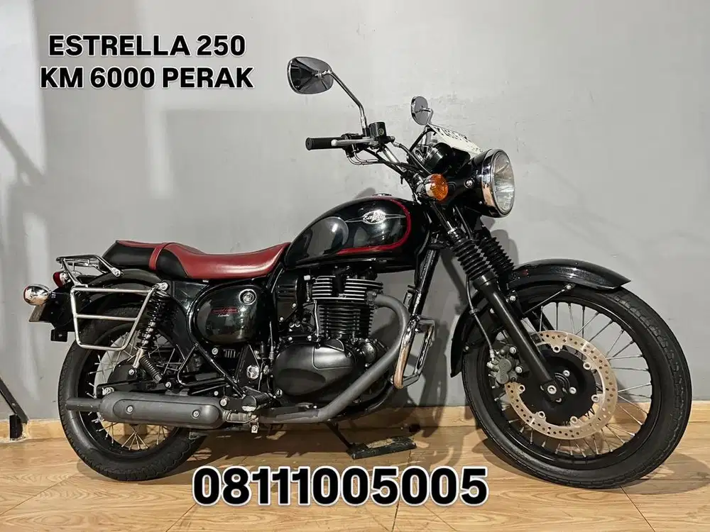 KAWASAKI ESTRELLA 250 W250 KM 6000 PERAK