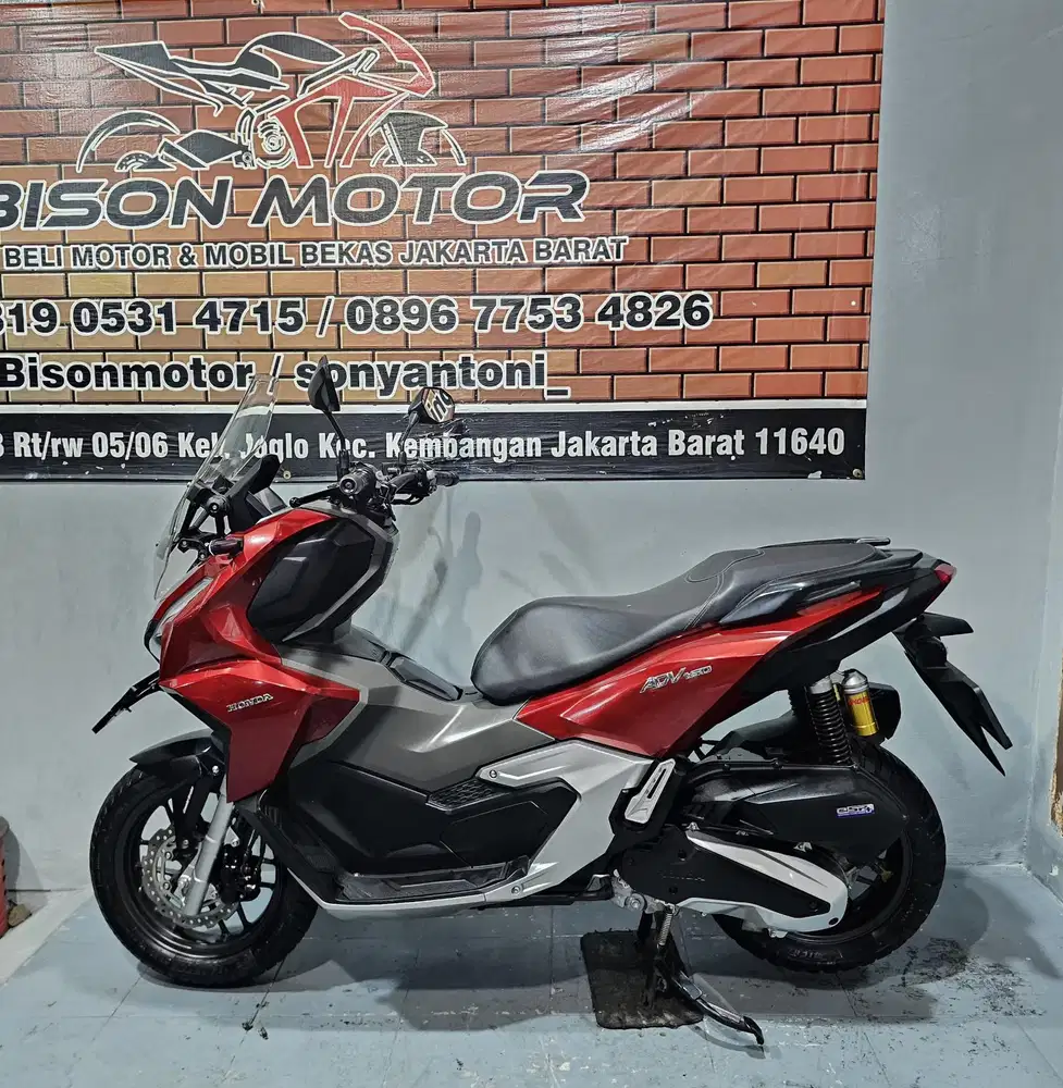 ISTIMEWA ! HONDA NEW ADV 160 CBS ISS KEYLESS TAHUN 2024 MERAH GLOSSY