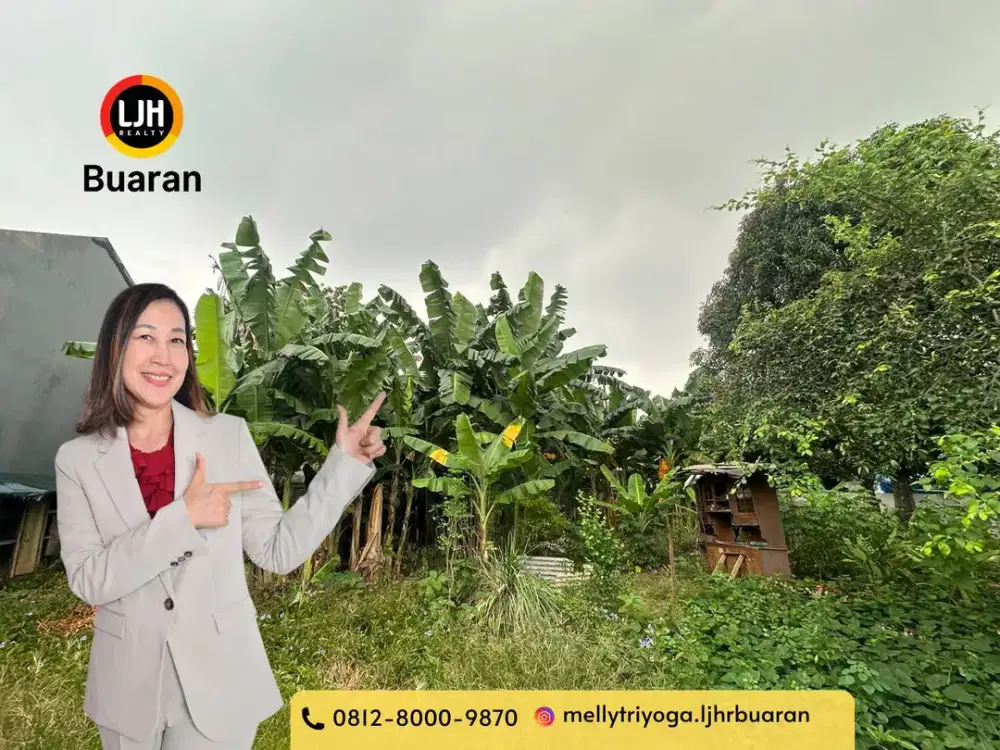 Tanah Kosong Strategis Di Komplek Kav. DKI Pondok Kelapa Jakarta Timur
