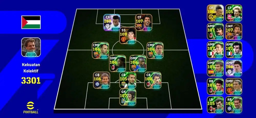 Akun efootball26 squad badak