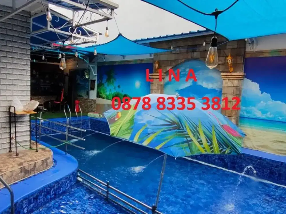 DI JUAL RUMAH BOULEVARD - SEMI FURNISH - ADA KOLAM RENANG