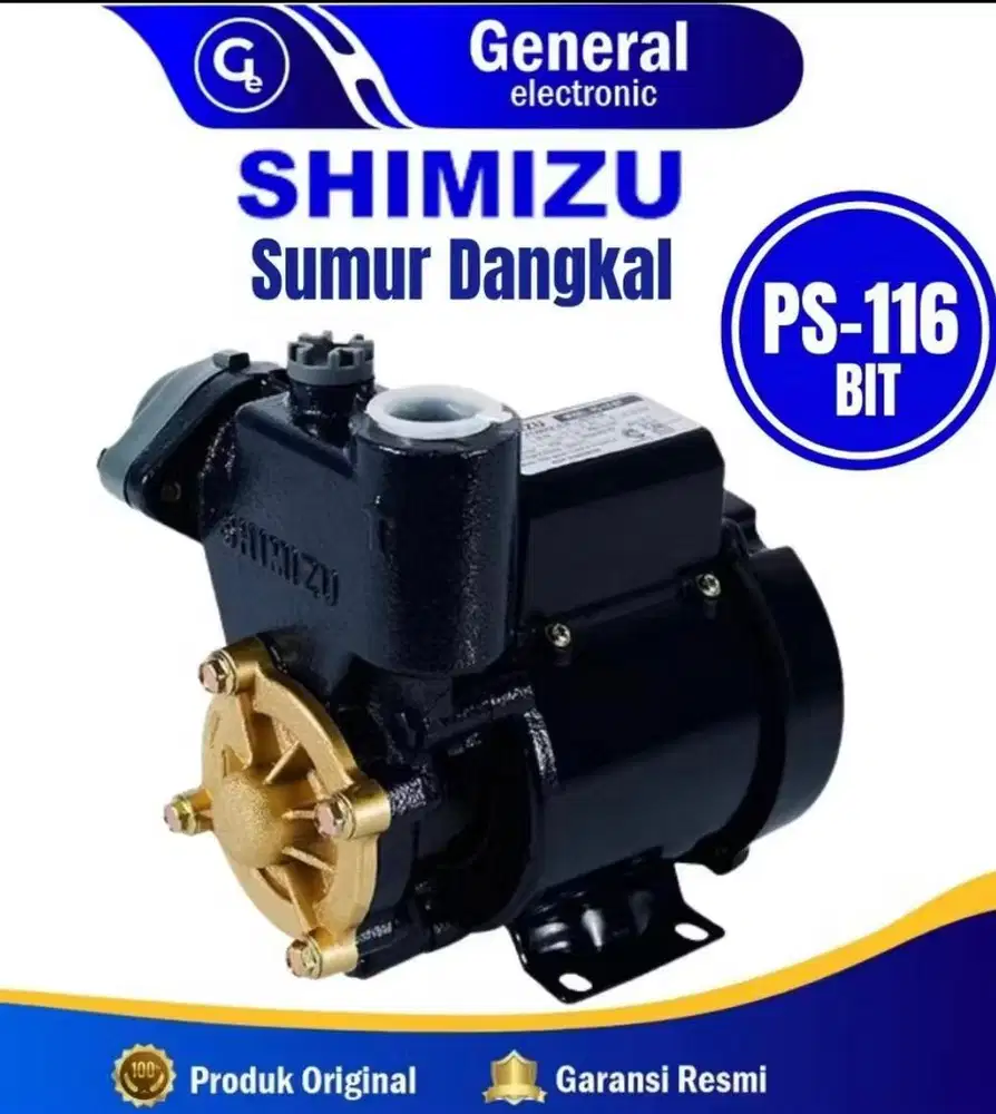 Dijual mesin air shimzu