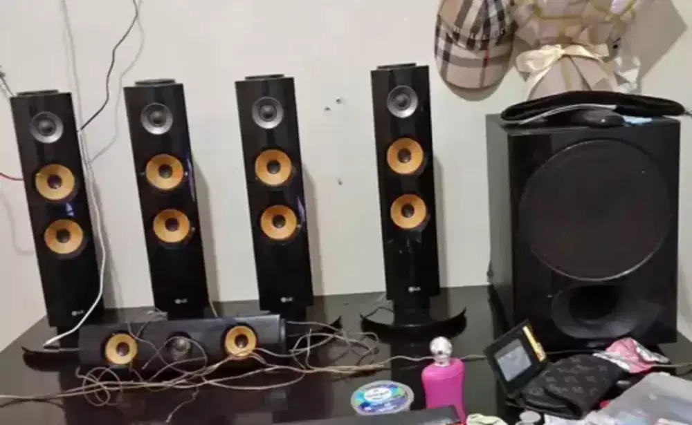 speaker pasif LG ex home theater glerr tanpa player